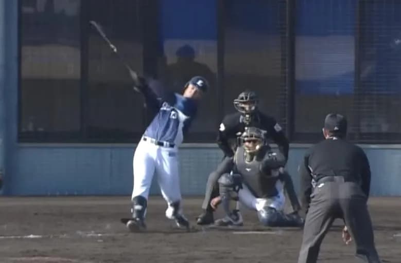 【動画】西武・林安可の打球速度がヤバすぎる