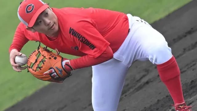 カープドラ3勝田成、ラストアピール宣言!直近3試合で2安打。課題は直球対策