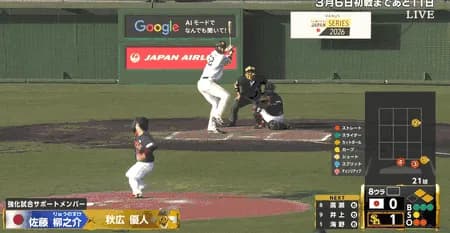 秋広スリーランホームランwwwwwwwwwwww