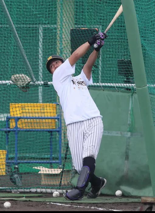 【阪神】野手転向の元ドラ1西純矢が初の1軍OP戦メンバー入り 長打ポテンシャルの兆し見せる