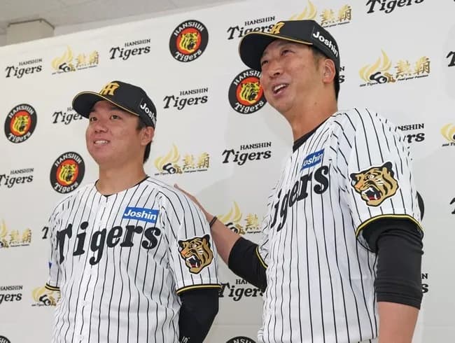 阪神・藤川監督「村上、佐藤を先頭に乗り込む」坂本との開幕バッテリーをサプライズ発表