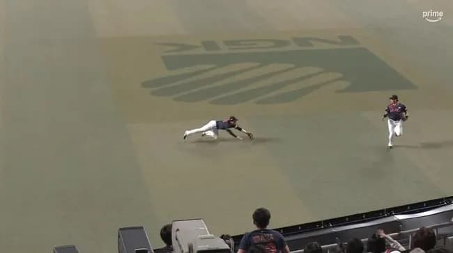 【中日対侍ジャパン】侍ジャパン・仲田慶介、ファインプレー!!!!!!!!!!!!!