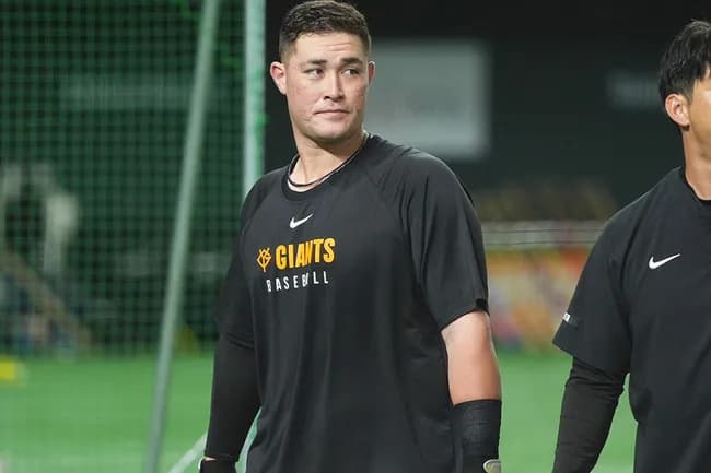 巨人 リチャードがキャンプ打ち上げ翌日に振り込み「いてもたってもいられなくて」