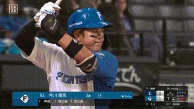 【日本ハム対西武オープン戦】日本ハム・今川優馬、西武・與座からオープン戦第1号ソロホームラン!リードを2点に広げる!!!!!!!!!!!!