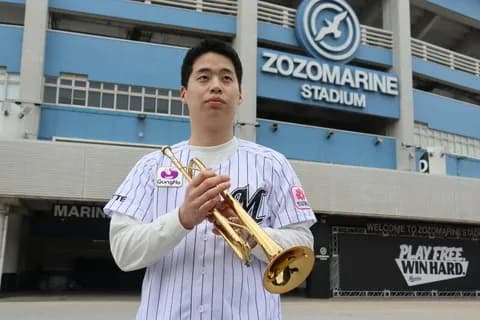 警察官と二足のわらじで声援届ける 千葉ロッテ応援団長