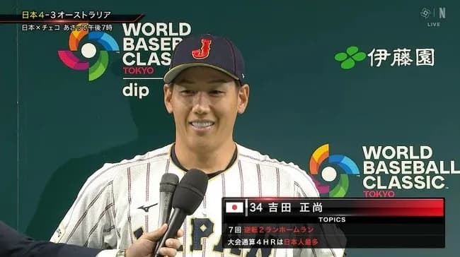 吉田正尚さんがMLBでは平均よりちょっと良い程度の打者だという事実