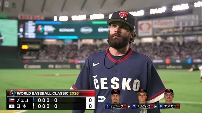 【WBC1次R・侍ジャパン対チェコ】チェコ先発サトリア、侍ジャパンを4回無失点wwwwwwwwwwwwww