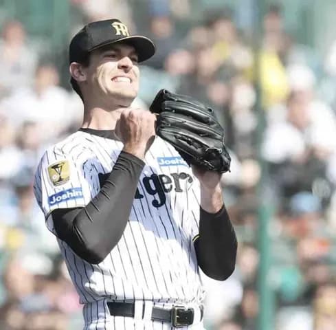 阪神・ラグズデール 4回1失点6奪三振 甲子園初登板「この雰囲気の中で投げられると思うと本当にうれしい」