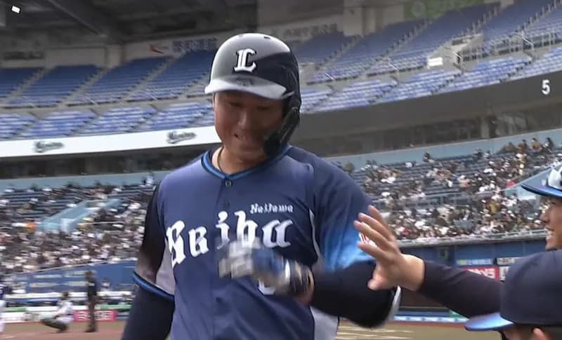 西武・渡部聖弥、2年目のジンクス関係なしの一発!