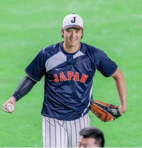大谷翔平が異例全体練習前にライブBP登板 阪神・森下翔太ら侍ジャパンナインと対戦で7奪三振の快投