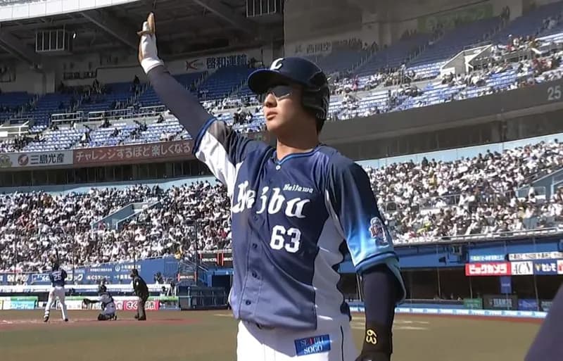 西武・長谷川信哉、同点ホームランでマーベラス!