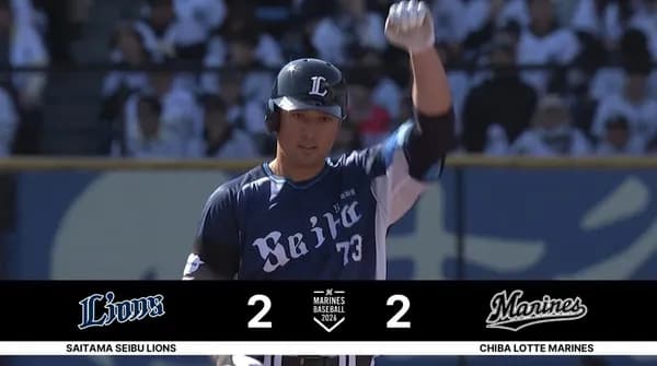 西武・林安可、オープン戦初ヒットが勝ち越し打!