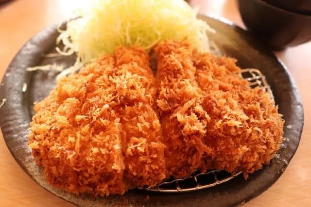 とんかつに醤油かけて食う奴wwwwwwww