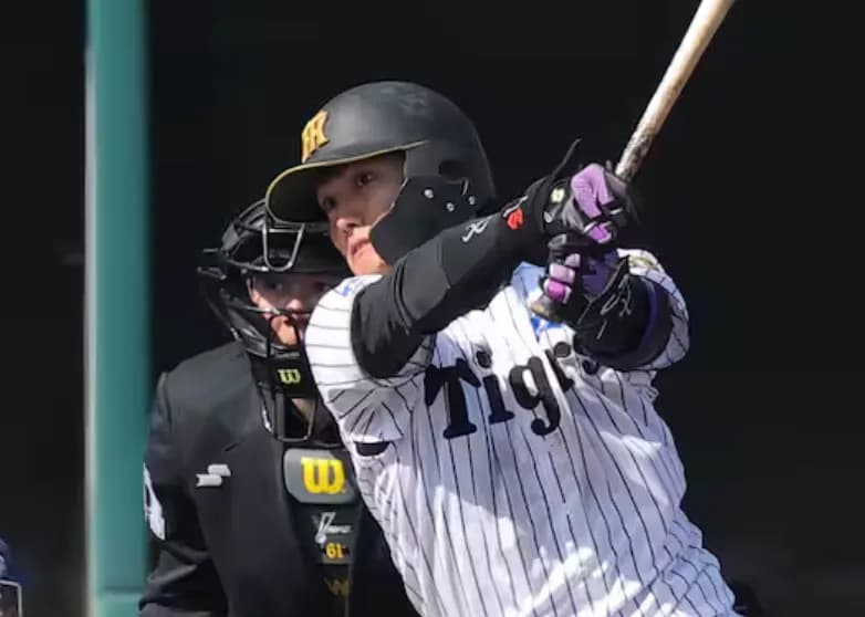 4番起用の西純矢さん、またしても安打 ファーム16打数5安打