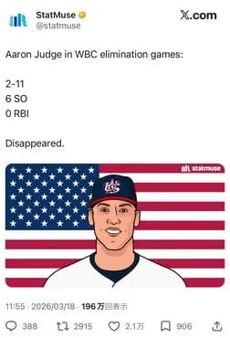 アーロン・ジャッジ(性格良いらしい。記者含め同業者で悪く言う人誰もいない)←アンチが多い理由