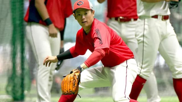 カープドラ3勝田成が開幕ショート濃厚!小園サード&佐々木ファーストも確定か?