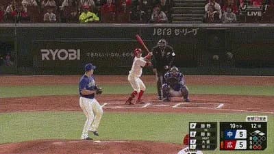 【広島対中日開幕戦】広島ドラ3勝田、延長10回裏にサヨナラタイムリー!!!!!!!!!!!!!!!!!!!!!