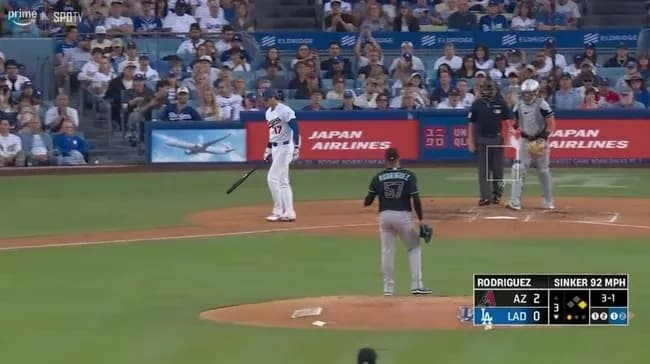 大谷翔平、第二打席は二打席連続四球