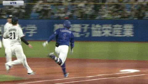 中日・岡林、負傷交代・・・・・・