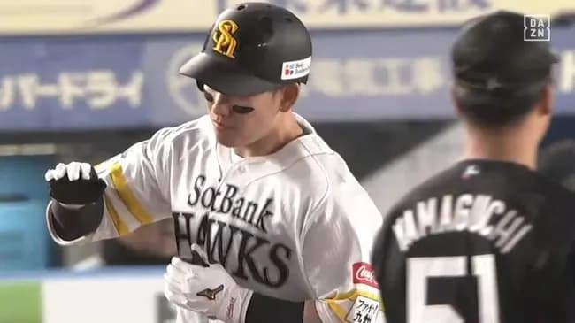 【ロッテ対ソフトバンク1回戦】ソフトバンク・栗原陵矢、ロッテ・毛利から第2号先制2ランホームラン!!!!!!!!!!!!!!!