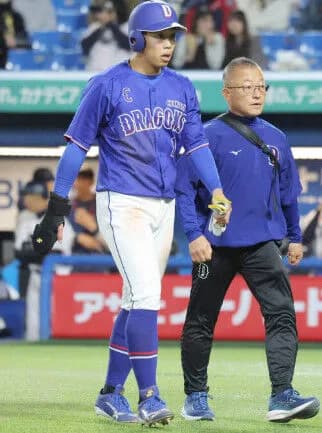 中日・岡林、肉離れの疑いで抹消へ・・・・・・