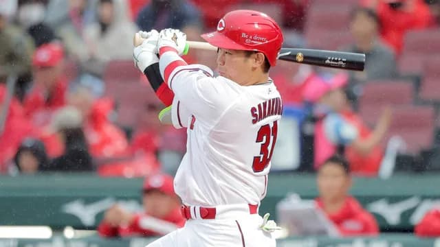 カープ坂倉同点タイムリー!モン勝ち越し犠飛!天敵・阪神大竹を1イニング4安打で攻略!!