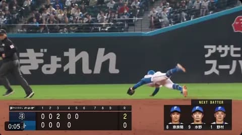 【日本ハム】奈良間大己、鉄壁の守備|オリックス戦|反応まとめ|4/5